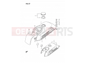 SUZUKI PV50 M (1991) 27 - FUEL TANK (MODEL D/H E15,MODEL H E43)