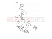 SUZUKI PV50 R (1994) 6 - CRANKSHAFT