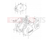 SUZUKI PV50 Y (2000) 3 - CRANKCASE COVER