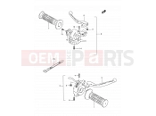 SUZUKI PV50 Y (2000) 26 - HANDLE LEVER