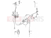 SUZUKI RC50 M (1991) 20 - WIRING HARNESS (MODEL M)