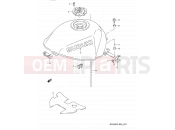 SUZUKI RF600R P (1993) 37 - FUEL TANK