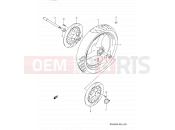 SUZUKI RF600R P (1993) 52 - FRONT WHEEL