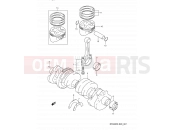 SUZUKI RF600R S (1995) 7 - CRANKSHAFT