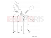 SUZUKI RF600R S (1995) 41A - HANDLE BAR (MODEL R/S)