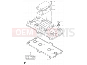 SUZUKI RF900R R (1994) (E02,E04,E18,E22,E24,E25,E34,E39) 1 - CYLINDER HEAD COVER