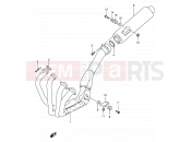 SUZUKI RF900R T (1996) (E02,E04,E18,E22,E24,E25,E34,E37,E39) 14 - MUFFLER