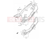SUZUKI RF900R V (1997) 39A - FRAME COVER (MODEL T/V)
