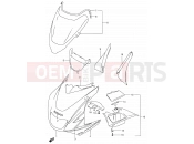 SUZUKI RF900R V (1997) 44A - COWLING BODY (RF900RS2)