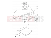 SUZUKI RF900R W (1998) 37C - FUEL TANK (MODEL W)