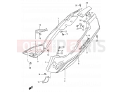 SUZUKI RF900R W (1998) 39B - FRAME COVER (MODEL W)