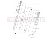 SUZUKI RF900R W (1998) 50A - FRONT DAMPER (RF900RS2/RT/RV/RW)