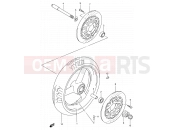 SUZUKI RF900R W (1998) 52 - FRONT WHEEL