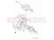 SUZUKI RF900R R (1994) (E03,E28,E33) 59 - REAR WHEEL (MODEL R/S)