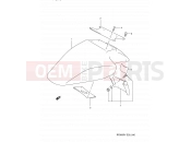 SUZUKI RF900RZ S (1995) (E03,E28,E33) 40 - FRONT FENDER