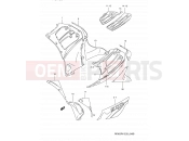 SUZUKI RF900R T (1996) (E03,E28,E33) 46B - UNDER COWLING BODY (MODEL T)