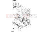 SUZUKI RG125UC H (1987) Gamma 11 - CLUTCH