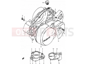 SUZUKI RG50 D (1983) Gamma 3 - CRANKCASE COVER