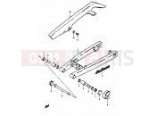 SUZUKI RG50 D (1983) Gamma 46 - REAR SWINGING ARM