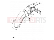SUZUKI RG50 D (1983) Gamma 49 - REAR FENDER