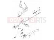 SUZUKI RG80 M (1991) Gamma 25 - STAND - REAR BRAKE