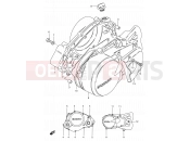 SUZUKI RG80C H (1987) Gamma 4 - CRANKCASE COVER