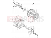 SUZUKI RG80C H (1987) Gamma 12 - CLUTCH