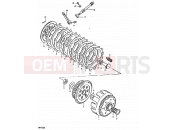 SUZUKI RM100 N (1992) 8 - CLUTCH