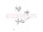 SUZUKI RM100 N (1992) 15 - STAND - FOOTREST