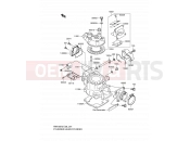 SUZUKI RM100 K3 (2003) (E28) 1 - CYLINDER HEAD/CYLINDER
