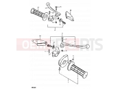 SUZUKI RM100 T (1996) 29 - HANDLE GRIP - LEVER (RM100T)