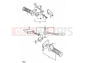 SUZUKI RM100 X (1999) 28 - HANDLE GRIP - LEVER (RM100N)