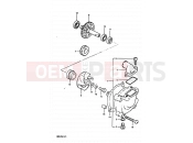 SUZUKI RM125 D (1983) 8 - WATER PUMP
