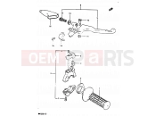 SUZUKI RM125 D (1983) 26 - RIGHT HANDLE SWITCH