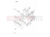SUZUKI RM125 K (1989) (E02,E04,E24) 31 - REAR SWINGING ARM (MODEL K)