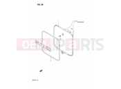 SUZUKI RM125 K (1989) (E02,E04,E24) 38 - FRONT NUMBER PLATE