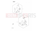 SUZUKI RM125 L (1990) (E02,E04,E24) 39 - DISC COVER (OPTIONAL)