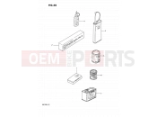SUZUKI RM125 M (1991) (E02,E04,E24) 40 - OPTIONAL