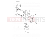 SUZUKI RM125 M (1991) (E02,E04,E24) 28A - FRONT CALIPER (MODEL M)