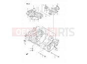 SUZUKI RM125 P (1993) (E02,E04,E24) 3 - CRANKCASE