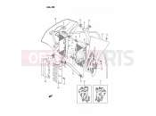 SUZUKI RM125 R (1994) (E02,E04,E24) 9A - RADIATOR (MODEL R/S)