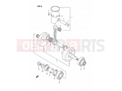 SUZUKI RM125 S (1995) (E02,E04,E24) 5 - CRANKSHAFT