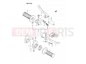SUZUKI RM125 S (1995) (E02,E04,E24) 27A - HANDLE SWITCH (MODEL S)