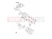 SUZUKI RM125 S (1995) (E02,E04,E24) 35B - REAR CALIPER (MODEL S)