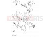 SUZUKI RM125 K1 (2001) (E02,E04,E24) 12 - GEAR SHIFTING