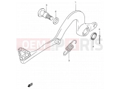 SUZUKI RM125 K1 (2001) (E02,E04,E24) 18 - REAR BRAKE