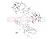 SUZUKI RM125 K1 (2001) (E02,E04,E24) 37 - REAR CALIPER
