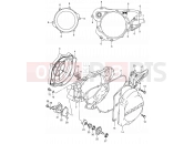 SUZUKI RM125 K2 (2002) (E02,E04,E24) 4 - CRANKCASE COVER-WATER PUMP