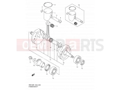 SUZUKI RM125 K2 (2002) (E02,E04,E24) 5 - CRANKSHAFT