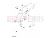 SUZUKI RM125 K2 (2002) (E02,E04,E24) 25 - REAR FENDER